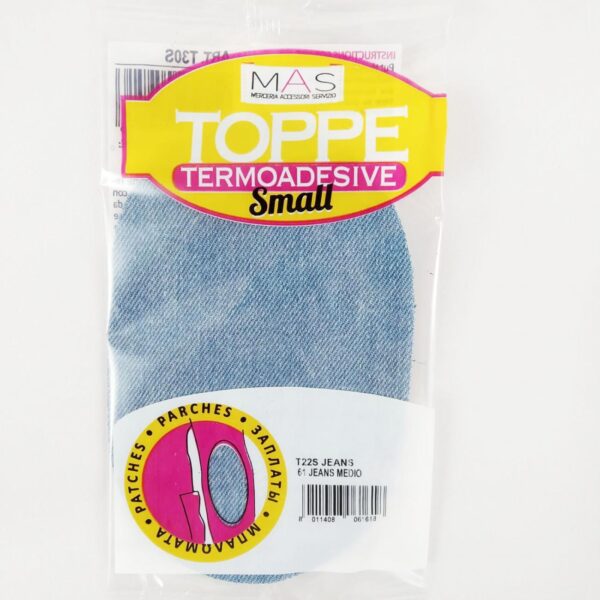 TOPPE MINI TERMOADESIVE Jeans Medio