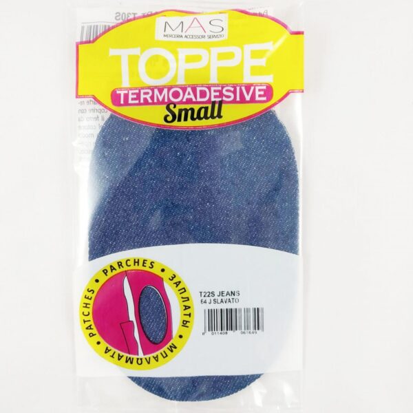 TOPPE MINI TERMOADESIVE Jeans Slavato