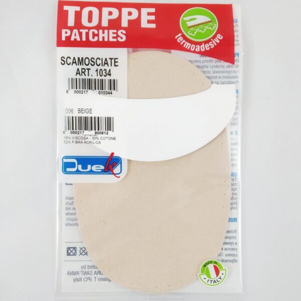 TOPPE SCAMOSCIATE Beige