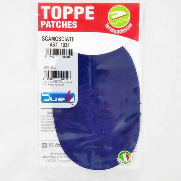 TOPPE SCAMOSCIATE Blu