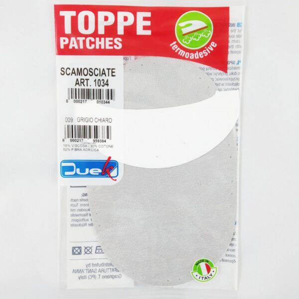 TOPPE SCAMOSCIATE Grigio Chiaro