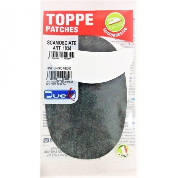 TOPPE SCAMOSCIATE Grigio Medio