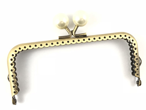 Bronzo/bianco perla