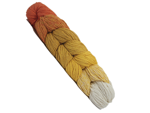 Sfumato giallo/arancio col.7601