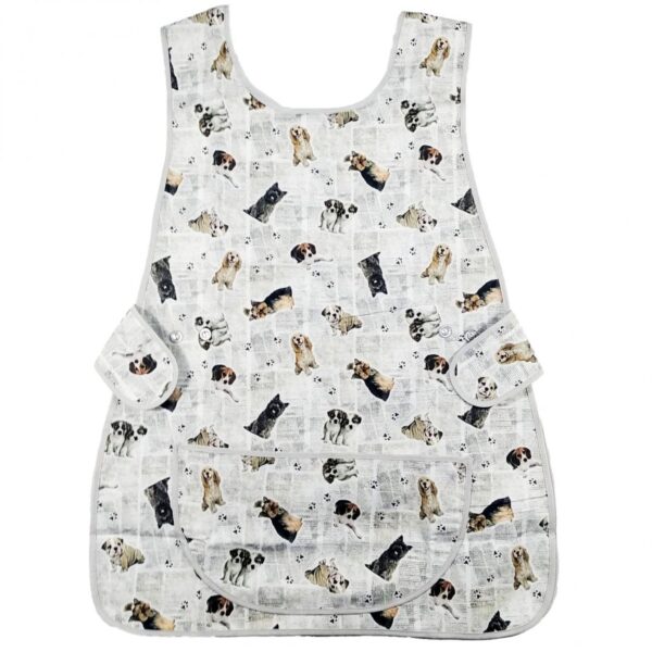 GREMBIULE CASACCA con disegni -cani -