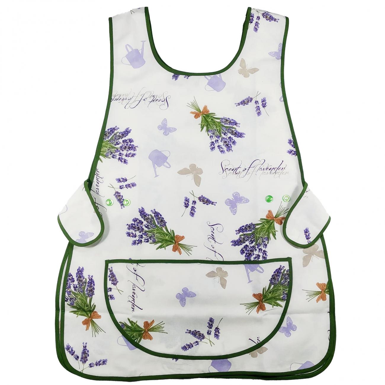 GREMBIULE CASACCA con disegni - mazzi di fiori -